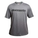 Discmania Heather Performance Tee - Bar Logo grau XL