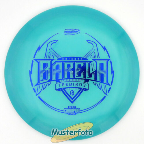 Anthony Barela 2021 Tour Series Champion Color Glow Teebird3 173g-175g türkis-holographic silber