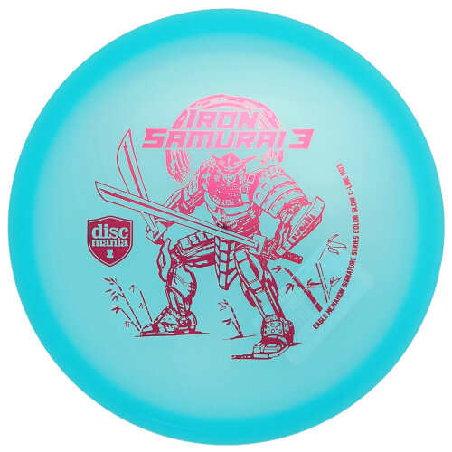 Iron Samurai 3 - Eagle McMahon Signature Series Color Glow C-Line MD3 177g türkis