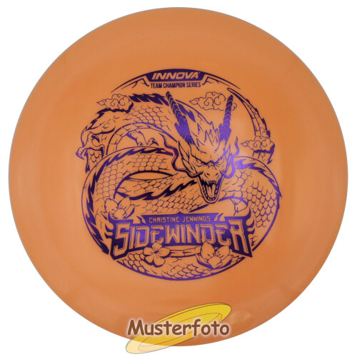 Christine Jennings 2022 Tour Series Star Color Glow Sidewinder 171g orange-silber