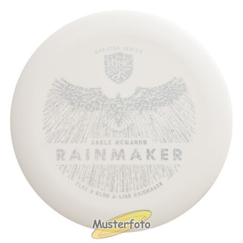 Eagle McMahon Creator Series Glow D-Line Rainmaker (Flex3) 174g Silber Sterne