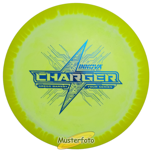 Gregg Barsby 2023 Tour Series Halo Star Charger 173g-175g neongelb blau