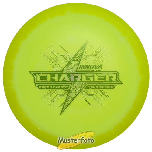 Gregg Barsby 2023 Tour Series Halo Star Charger 173g-175g neongelb grün holo