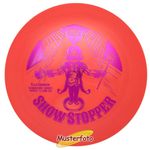 Show Stopper - Ella Hansen Signature Series Swirly S-Line FD 174g rotorange violett