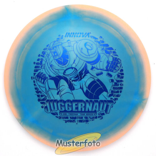 Joel Freeman 2023 Tour Series Glow Halo Star Juggernaut 173g-175g orange-blau