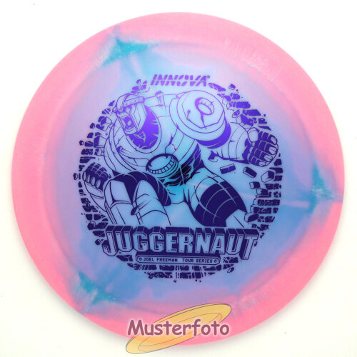 Joel Freeman 2023 Tour Series Glow Halo Star Juggernaut 173g-175g pink-violett