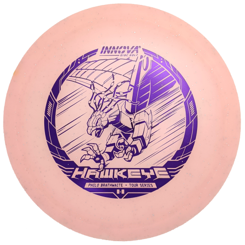 Philo Brathwaite 2023 Tour Series Metal Flake Champion Color Glow Hawkeye 173g-175g pink lila