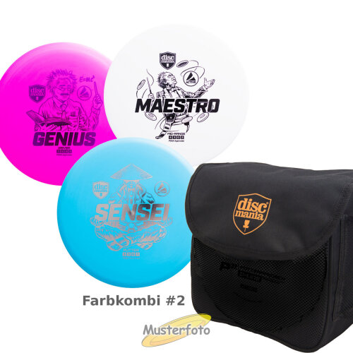 Discmania Starter Bag Active Set Farbkombination 2 schwarz