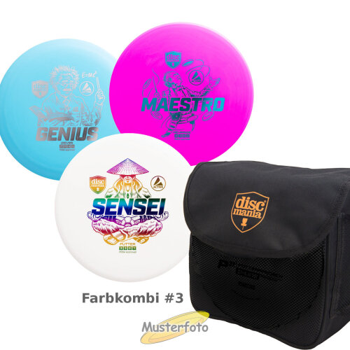 Discmania Starter Bag Active Set Farbkombination 3 schwarz