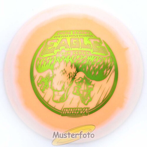 Gregg Barsby 2023 Tour Series Glow Halo Star Eagle 173g-175g orange grün