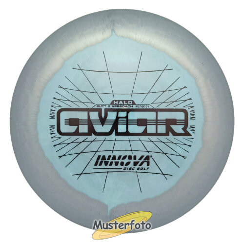 Halo Star Aviar Putt & Approach 171g silber-hellblau schwarz