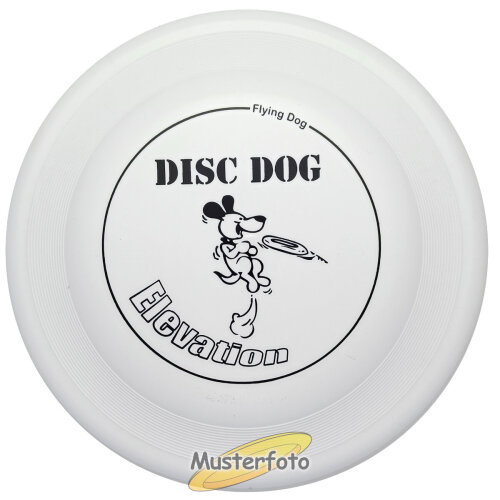 Wham-O Frisbee-Fastback - Flying Dog weiß