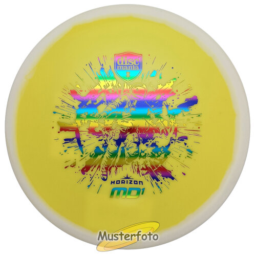 Special Edition Horizon MD1 177g weiß-gelb rainbow