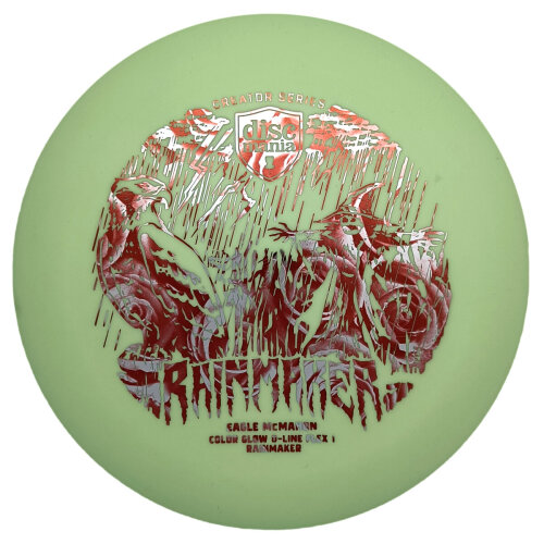 Eagle McMahon Creator Series Color Glow D-Line Rainmaker (Flex 1) 175g hellgrün rosenmuster