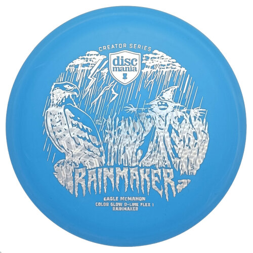 Eagle McMahon Creator Series Color Glow D-Line Rainmaker (Flex 1) 176g hellblau hex