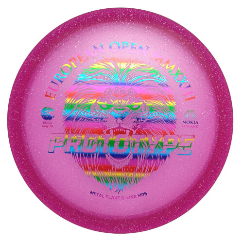 European Open 2023 Metal Flake C-Line MD5 [Prototype] 174g violett rainbow