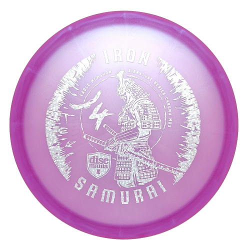 Iron Samurai 4 - Eagle McMahon Signature Series Chroma MD3 177g violett silber sterne