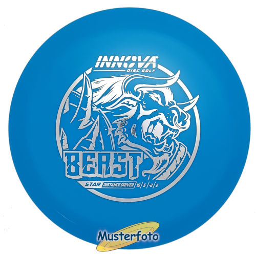 Star Beast (Burst Stamp) 170g hellblau