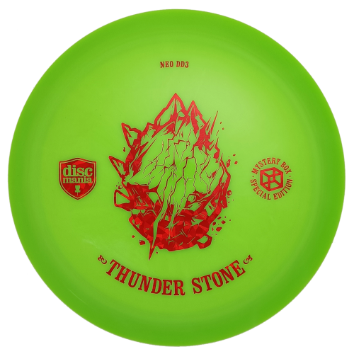 Limited Edition Neo DD3 (Thunder Stone) 174g hellgrün rot