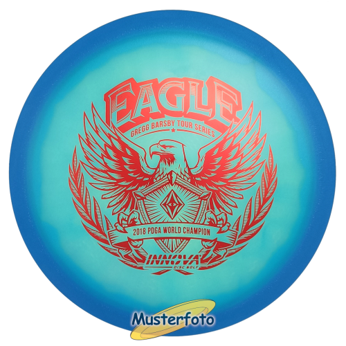 Gregg Barsby 2024 Tour Series Proto Glow Halo Champion Eagle 173g-175g blau rot