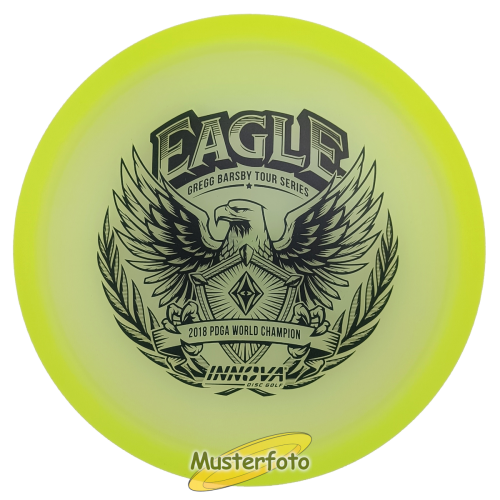 Gregg Barsby 2024 Tour Series Proto Glow Halo Champion Eagle 173g-175g gelb schwarz