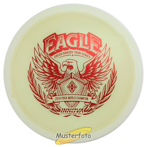 Gregg Barsby 2024 Tour Series Proto Glow Halo Champion Eagle 173g-175g weiß rot