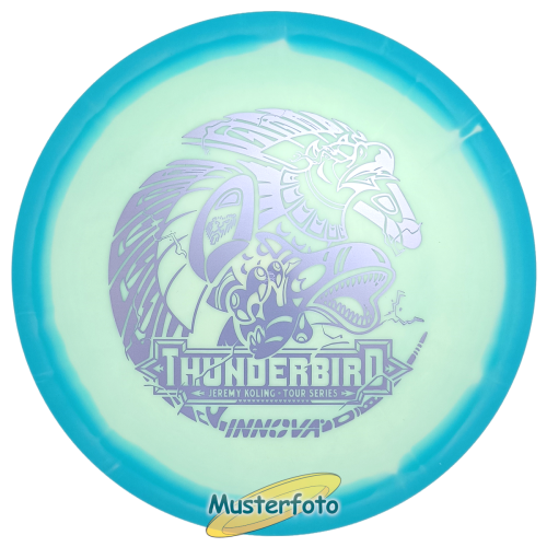 Jeremy Koling 2024 Tour Series Proto Glow Halo Star Thunderbird 173g-175g hellblau lila