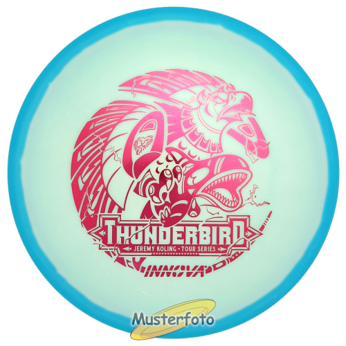 Jeremy Koling 2024 Tour Series Proto Glow Halo Star Thunderbird 173g-175g hellblau rot