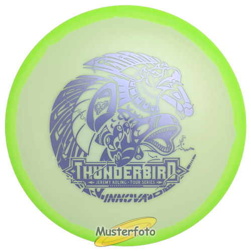 Jeremy Koling 2024 Tour Series Proto Glow Halo Star Thunderbird 173g-175g neongrün lila