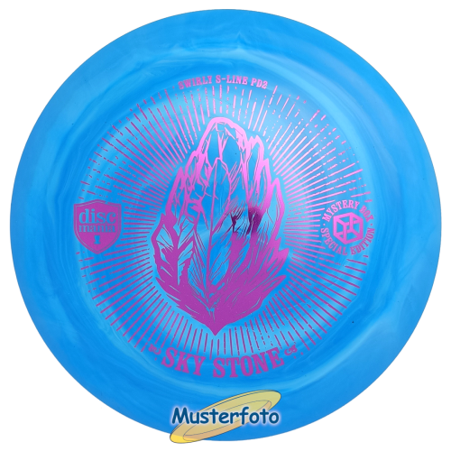 Limited Edition Swirl S-Line PD2 (Sky Stone) 175g hellblau-blau magenta