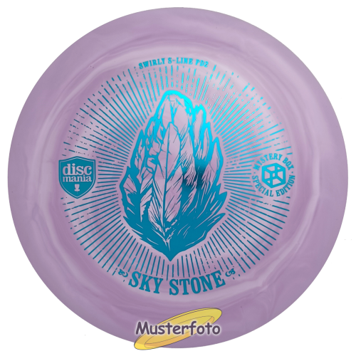 Limited Edition Swirl S-Line PD2 (Sky Stone) 173g flieder-hellviolett cyan