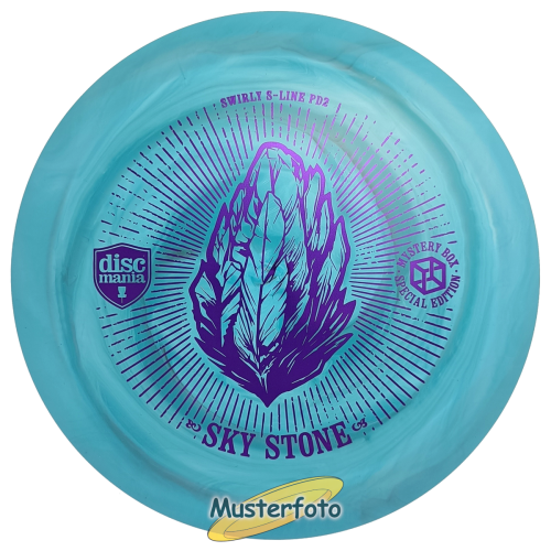 Limited Edition Swirl S-Line PD2 (Sky Stone) 175g türkis-grün violett