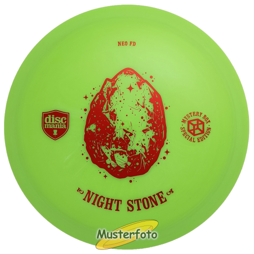 Limited Edition Neo FD (Night Stone) 173g hellgrün rot