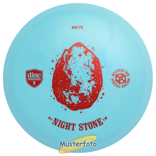 Limited Edition Neo FD (Night Stone) 173g türkis rot