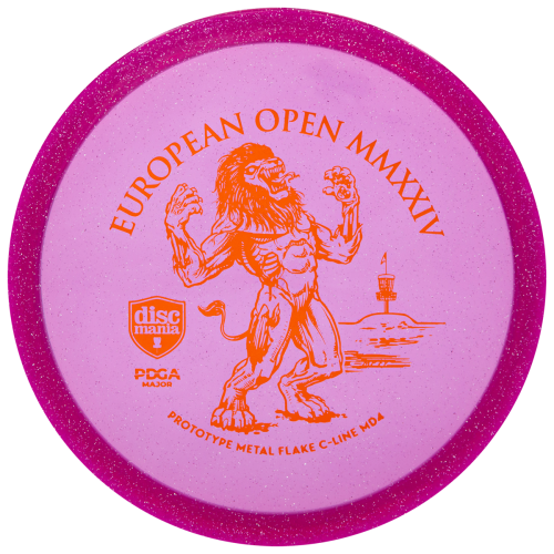 European Open 2024 Metal Flake C-Line MD4 175g violett orange