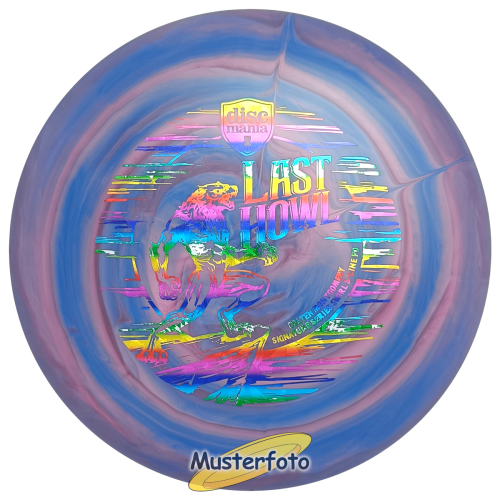 Last Howl - Colten Montgomery Signature Series Swirl S-Line PD 173g blau-violett shatter-rainbow (misprint)