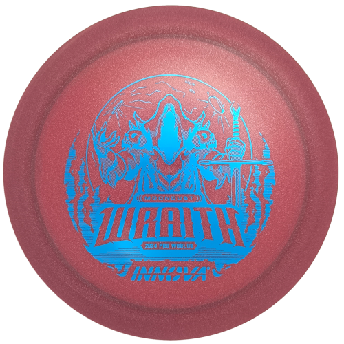 Limited Edition Moondust Wraith (2024 PDGA Worlds) 173g-175g weinrot blau