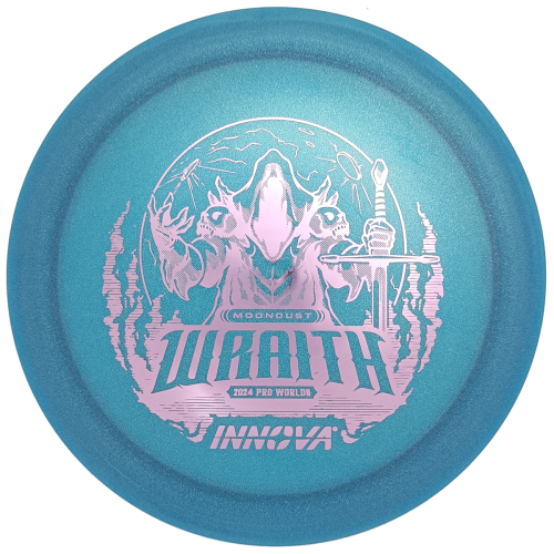 Limited Edition Moondust Wraith (2024 PDGA Worlds) 173g-175g blau pink