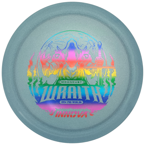 Limited Edition Moondust Wraith (2024 PDGA Worlds) 169g titanblau rainbow