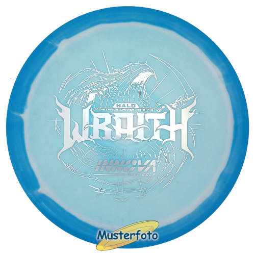 Halo Star Wraith 173g-175g hellblau-weiß silber