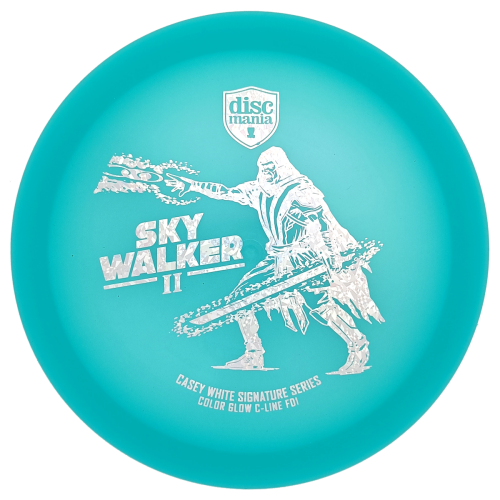 Sky Walker 2 - Casey White Signature Series Color Glow C-Line FD1 174g türkis-shatter-silber