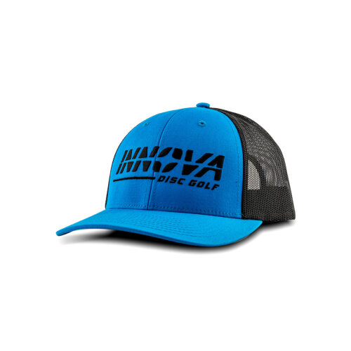 Innova Burst Logo Trucker Cap hellblau-schwarz