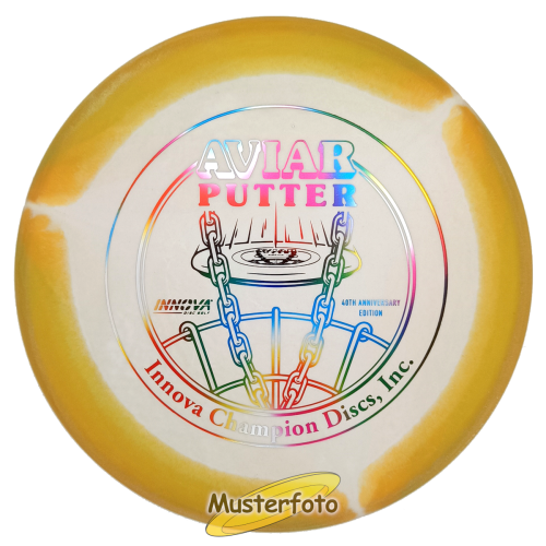 Halo Nexus Aviar Putt & Approach (40th Anniversary) 175g goldgelb