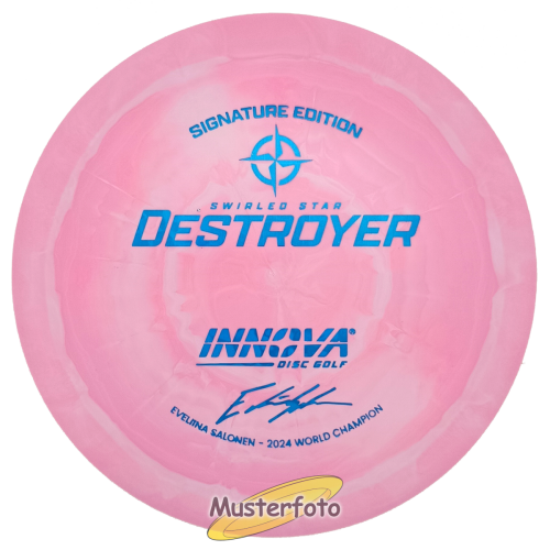 Eveliina Salonen Signature Edition Swirled Star Destroyer 173g-175g pink