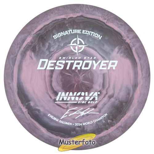 Eveliina Salonen Signature Edition Swirled Star Destroyer 173g-175g grauviolett