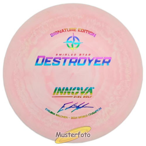 Eveliina Salonen Signature Edition Swirled Star Destroyer 172g pastell pink