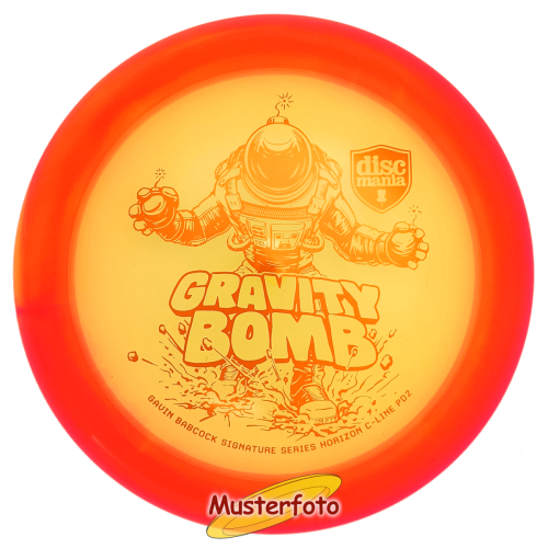 Gravity Bomb - Gavin Babcock Signature Series Horizon C-Line PD2 175g orange-gelb kupfer