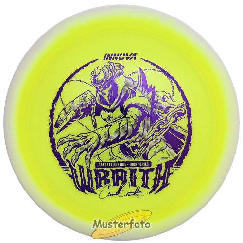 Garrett Gurthie 2024 Tour Series Halo Champion Wraith 173g-175g weiß violett