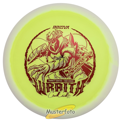 Garrett Gurthie 2024 Tour Series Halo Champion Wraith 173g-175g weiß dunkelrot