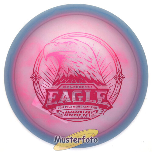 Gregg Barsby 2025 Tour Series Proto Glow Champion Eagle 173g-175g violetttürkis rotviolett